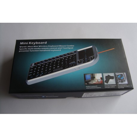Mini clavier AZERTY wifi et bluetooth
