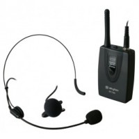 SkyTec	Ensemble émetteur de poche VHF avec micro cravate et micro serre-tête 200,175 MHz