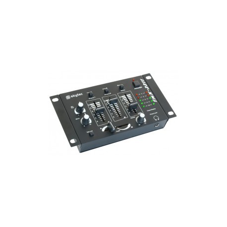 SkyTec	STM-2211B Table de mixage 4 canaux - Noir