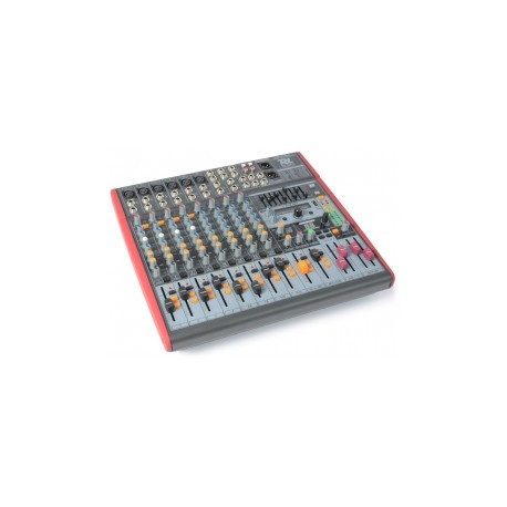 Power Dynamics PDM-S1203 étape Mixer 12 canaux DSP / MP3- USB IN / OUT