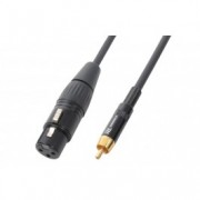 PD Connex	Cordon XLR femelle - RCA mâle 3 m