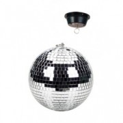 Boule à facettes 30 cm avec moteur