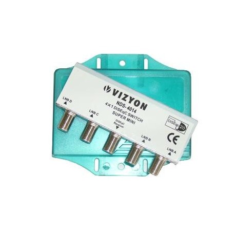 Vizyon switch 4/1 avec protection