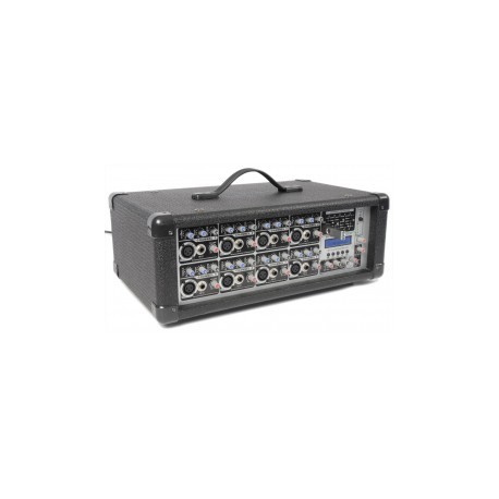 Puissance Dynamics PDM-C808A Propulsé Mixer 8-Channel MP3 / ECHO