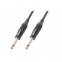 PD Connex	Cordon guitare jack 6,35 mâle mono / jack 6,35 mâle mono, 6 m