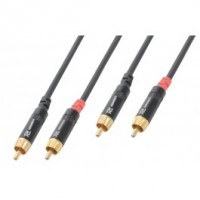 PD Connex	Cordon 2 x RCA mâle / 2 x RCA mâle, 1,5 m