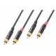 PD Connex	Cordon 2 x RCA mâle / 2 x RCA mâle, 1,5 m