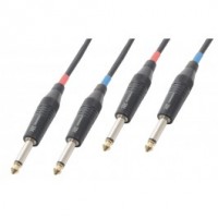 PD Connex	Cordon 2x jack 6,35 mâle mono / 2x jack 6,35 mâle mono, 5 m