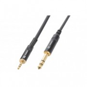 PD Connex	Cordon jack 3,5 mâle stéréo / jack 6,5 mâle stéréo 3 m