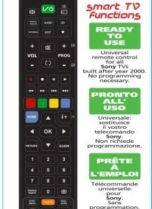 Télécommande Universelle pour Sony - LCD/LED/PLASMA