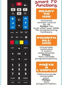 Télécommande Universelle pour Philips - LCD/LED/PLASMA
